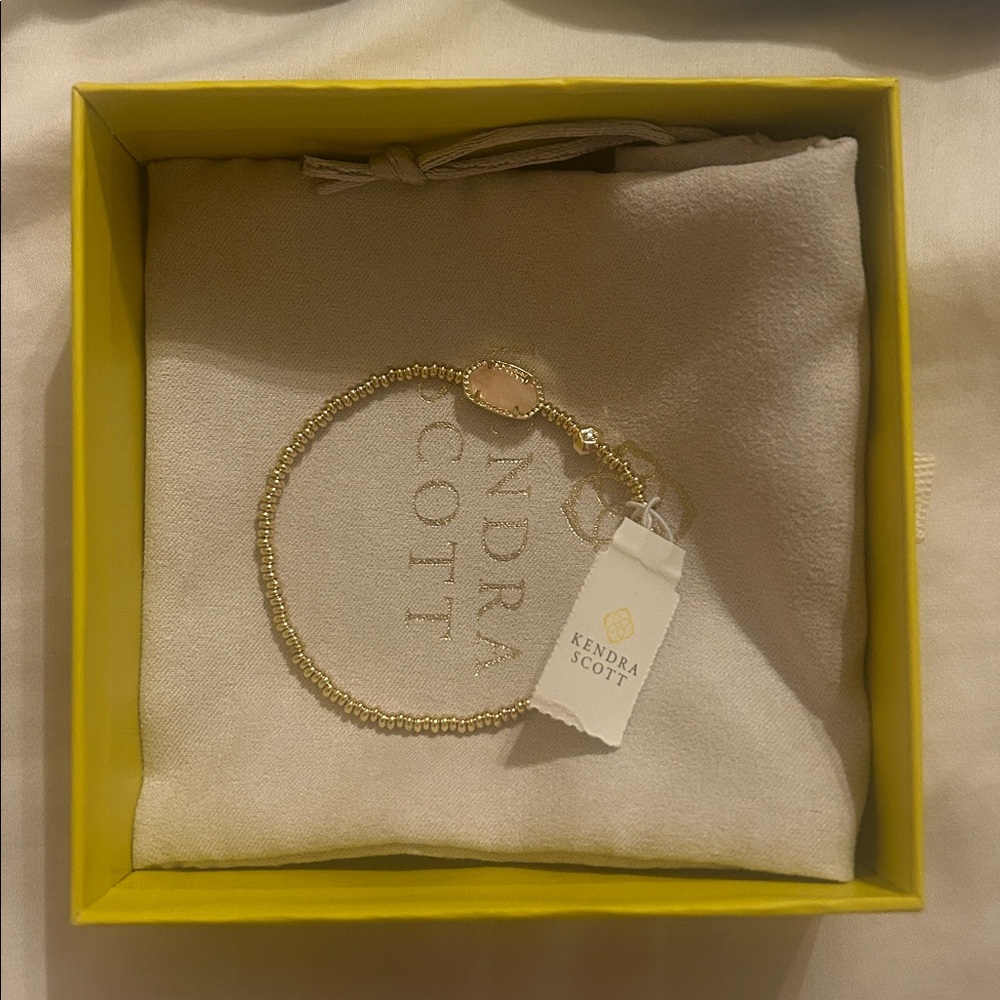 Kendra Scott Gold Beaded Bracelet